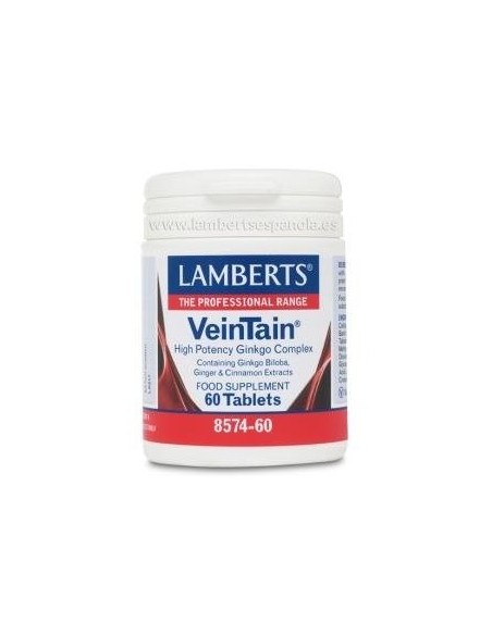 VeintainÂ® (Ginkgo + Canela + Jengibre) 60 Tabs de Lamberts