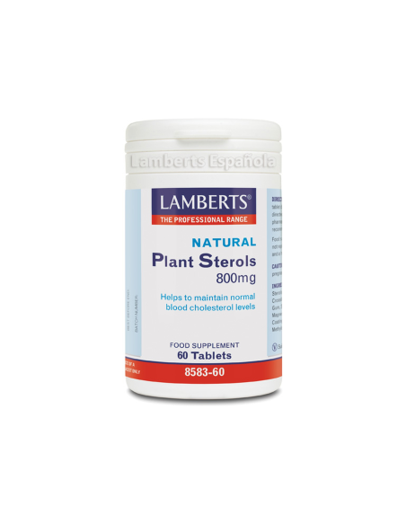 Esteroles Vegetales 800 mg 60 Tabs de Lamberts