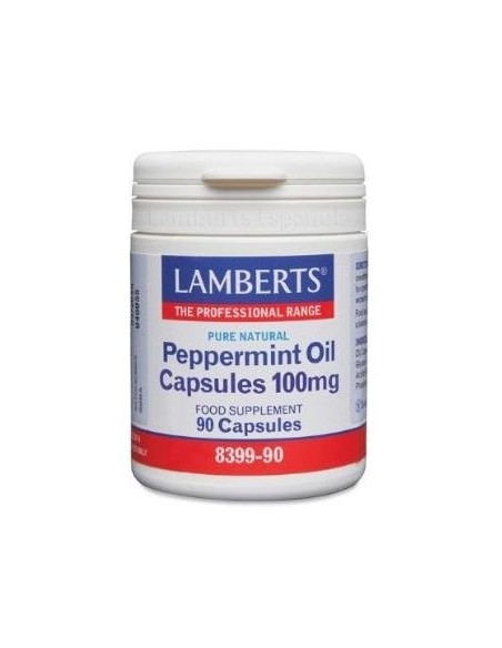 Aceite de Menta 100 mg 90 Caps de Lamberts