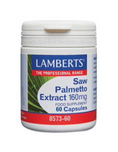 Saw Palmetto Extracto 160 mg 60 caps de Lamberts