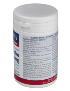 Alcachofa 7425 mg (16 mg de Cinarina) 180 Tabs de Lamberts 2