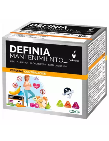 Pack 3x2 Definia Mantenimiento de Novadiet