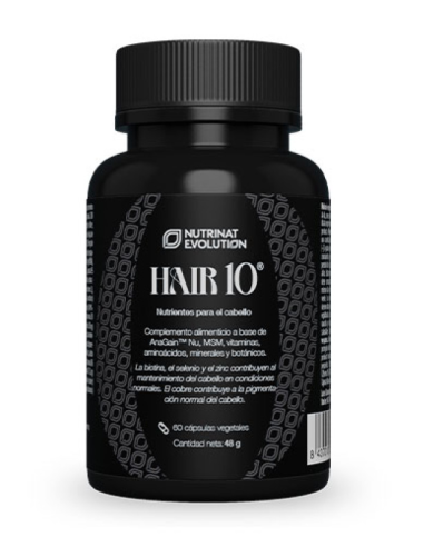 Hair 10 Novedad 60 VCAPS de Nutrinat Evolution