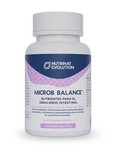 Microb Balance 60 Vcaps de Nutrinat Evolution