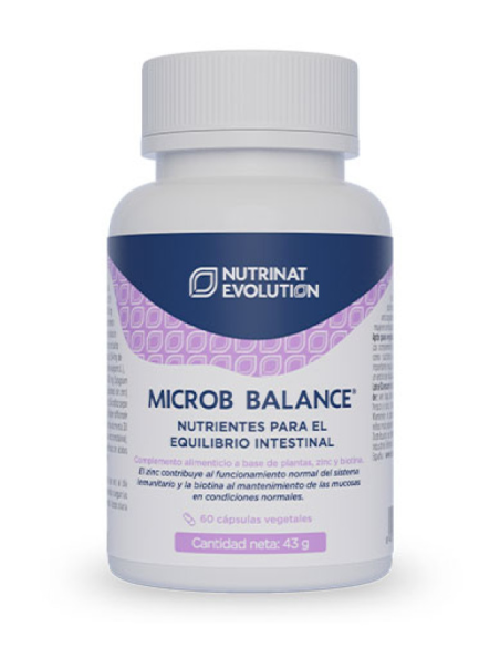 Microb Balance 60 Vcaps de Nutrinat Evolution
