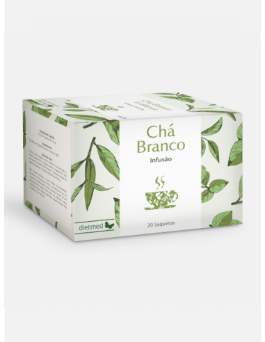 Pack 4x3 uds Infusión de Té Blanco 20 sobres de DietM