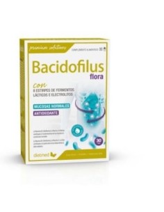 Pack 4x3 uds Bacidofilus Flora 30Cap. de Dietmed