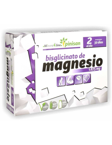 Bisglicinato De Magnesio 60 Comp de Pinisan