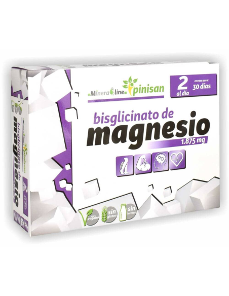 Bisglicinato De Magnesio 60 Comp de Pinisan