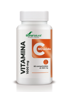 Vitamina C no ácida 60 Comprimidos de Soria Natural