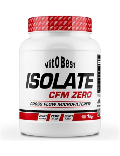 Isolate Cfm Zero 1 Kg Fresa Vit.O.Best | Proteína Premium