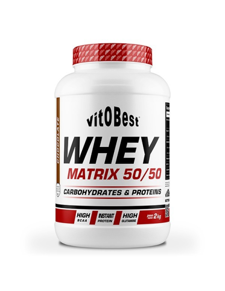 Whey Matrix 50/50 2 Kg Vainilla Vit.O.Best - Proteína Premium