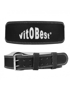 Cinturón de Cuero Negro L Vit.O.Best  Estilo y Durabilidad
