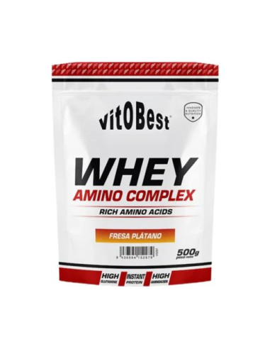 Whey Amino Fresa-Platano 500 G de Vit.O.Best