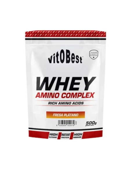 Whey Amino Fresa-Platano 500 G de Vit.O.Best