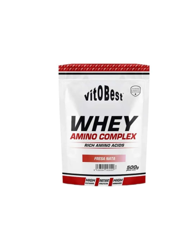 Whey Amino Fresa Nata 500 G de Vit.O.Best