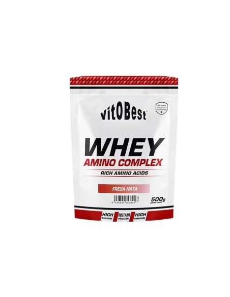 Whey Amino Fresa Nata 500 G de Vit.O.Best