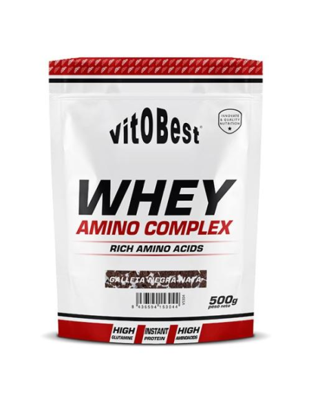Whey Amino Galleta Negra Con Nata 500 G de Vit.O.Best