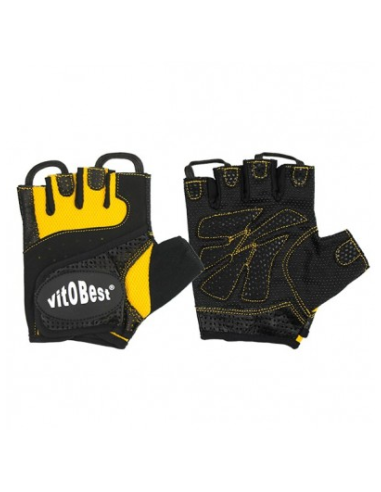 Guantes Negro Amarillo M Vit.O.Best  Calidad y Comodidad