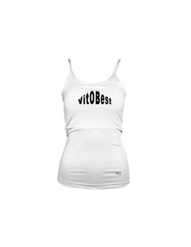 Camiseta Kaira XS Blanca con Forro  Vit.O.Best Original