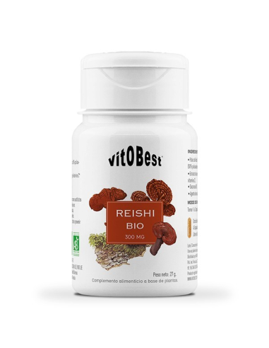 Reishi Bio 45 Vegecaps Vit.O.Best  Salud y Vitalidad Natural