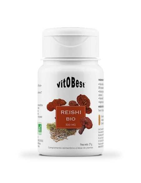 Reishi Bio 45 Vegecaps Vit.O.Best  Salud y Vitalidad Natural