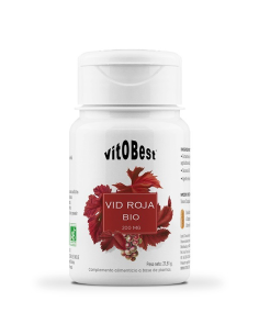 Vid Roja Bio 45 Vegecaps Vit.O.Best | Energía y Vitalidad Natural