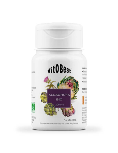 Alcachofa Bio 45 Vegecaps Vit.O.Best | Salud Natural Digestiva
