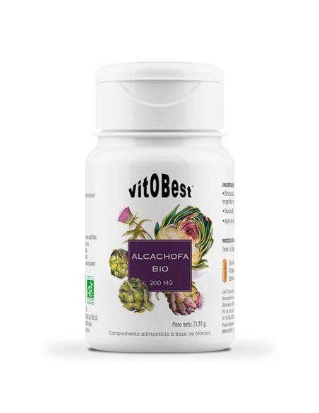 Alcachofa Bio 45 Vegecaps Vit.O.Best | Salud Natural Digestiva