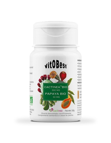Cactinea Bio Papaya Bio 45 Vegecaps de Vit.O.Best