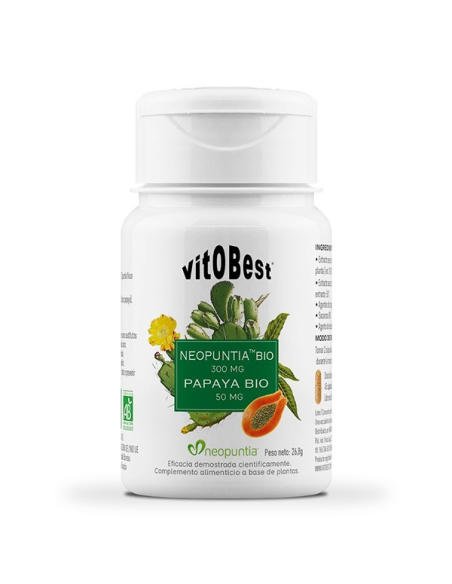 Neopuntia Bio Papaya Bio 45 Vegecaps de Vit.O.Best