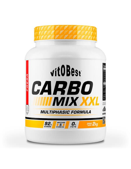 Carbo Mix XXL 2 Kg Fresa Vit.O.Best - Energía y Sabor