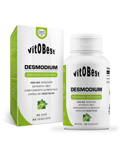 Desmodium 60 Vegecaps Vit.O.Best  Apoyo Natural Hepático