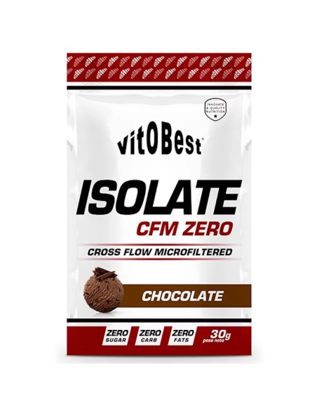 Monodosis Isolate CFM Zero Chocolate 15 Uds. Vit.O.Best