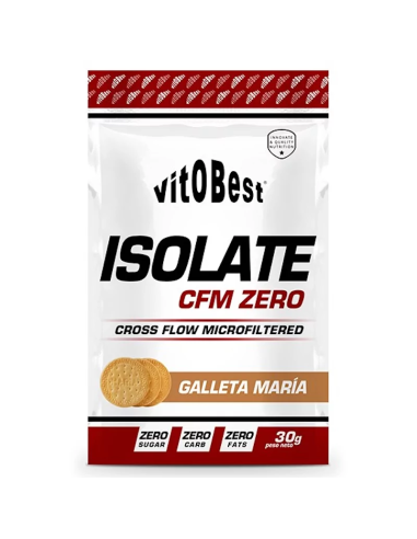 Monodosis Isolate CFM Zero Galleta 15 Uds Vit.O.Best 30g