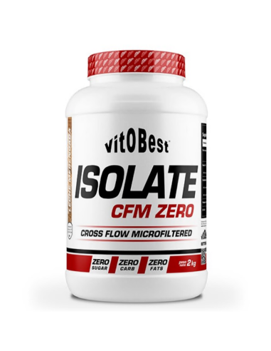 Isolate Cfm Zero 2 Kg Leche Merengada Vit.O.Best  Proteína Premium