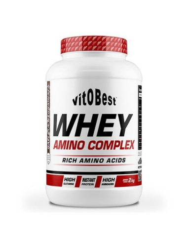 Whey Amino Leche Merengada 2 kg Vit.O.Best  Proteína Premium