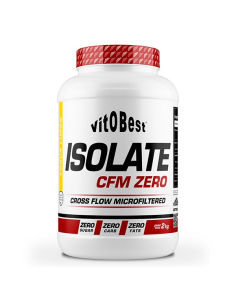 Isolate Cfm Zero 2 Kg Yogur Limón Vit.O.Best  Proteína Pura