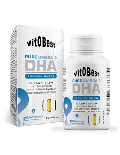 Pure Omega 3 Dha 90 Perlas de Vit.O.Best
