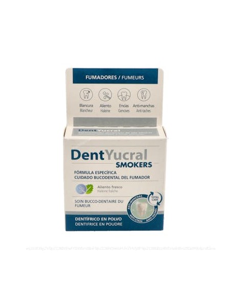 Dentyucral (Eucryl) Polvo Dentifrico Fumador 50 G de Dentyucral