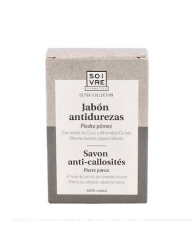 Soivre Jabón Antidurezas con Piedra Pómez 125 g eficaz