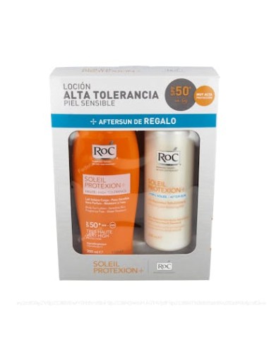 Roc Sol Locion P/Sens Fps 50+ 200 Ml + Afters Leche 200 Ml de Roc