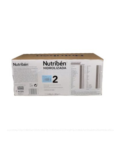 Nutriben Hidrolizada 2 6 X 400 G de Nutriben