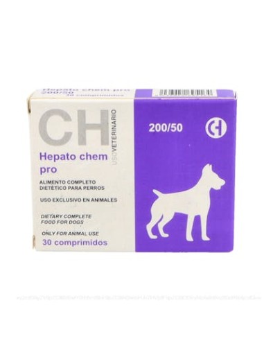 Hepato Chem Pro 200/50 30 Comp Chemical Iberica Vet de Chemical Iberica Vet
