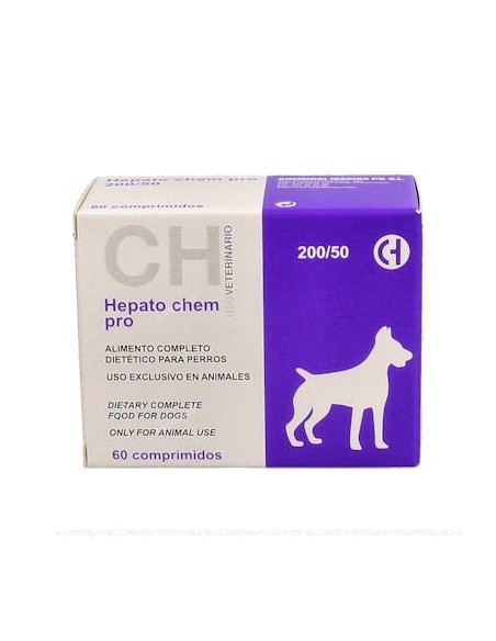 Hepato Chem Pro 200/50 60 Comp Chemical Iberica Vet de Chemical Iberica Vet
