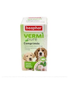 Beaphar Vermipure Antiparasi Interno Natural Perro Peq 50Com de Beaphar Vet