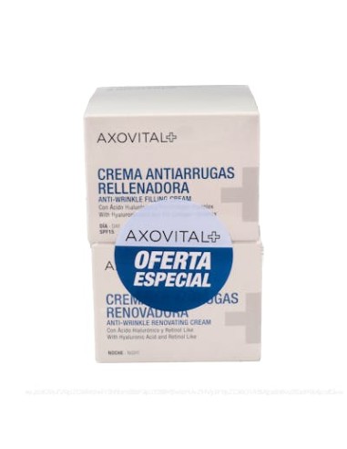 Axovital Promo Antiarrugas Cr Dia + Noche 50 + 50 Ml de Axovital