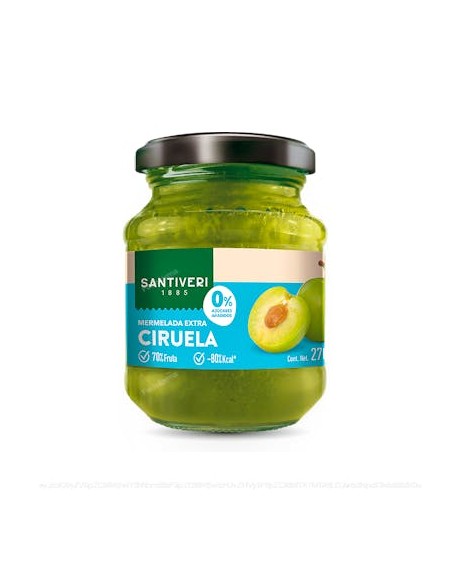 Mermelada Ciruela 0% Azucar 270 Gr de Santiveri