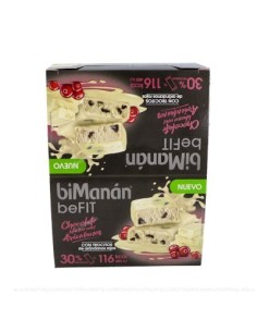 Bimanan Befit Barra Choco Blanco Arandanos 20 U de Bimanan