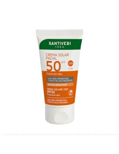Crema Solar Facial Spf 50+ 50 Ml de Santiveri